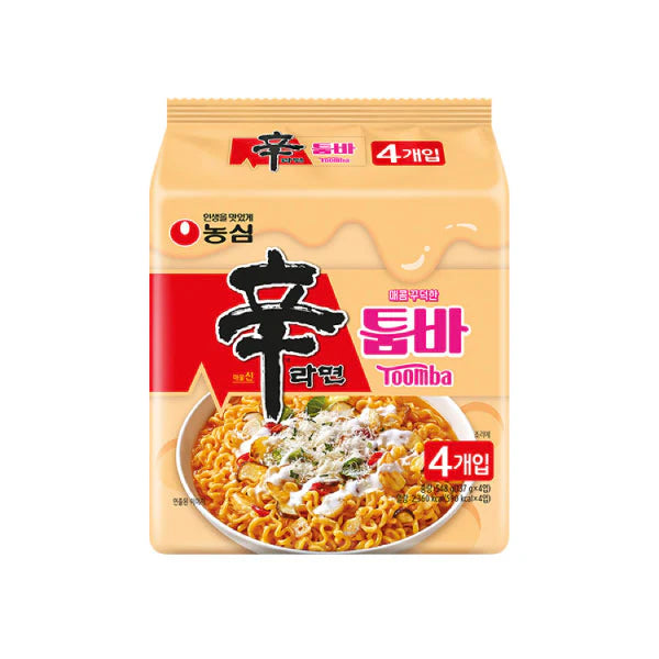 NONGSHIM Shin Ramyun Toomba 신라면 툼바 멀티 137g*4